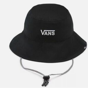 Vans Leveling Up Bucket Hat Black/ White Used